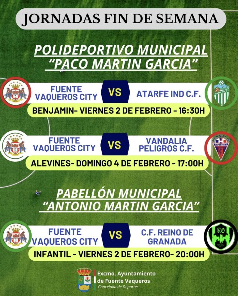 DEPORTES | PROGRAMA JORNADAS FIN DE SEMANA-Fuente Vaqueros