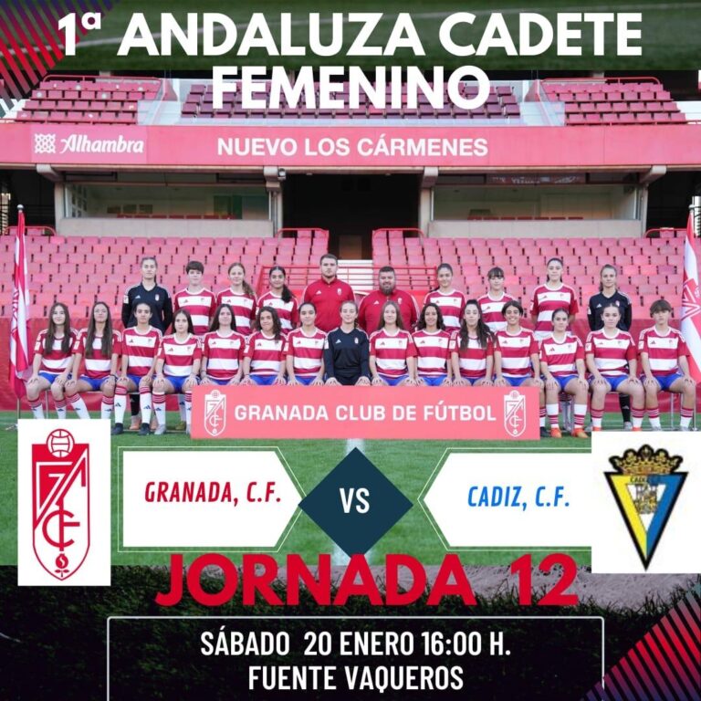 DEPORTES | GRANADA VS CADIZ 1ª ANDALUZA CADETE FEMENINO-Fuente Vaqueros