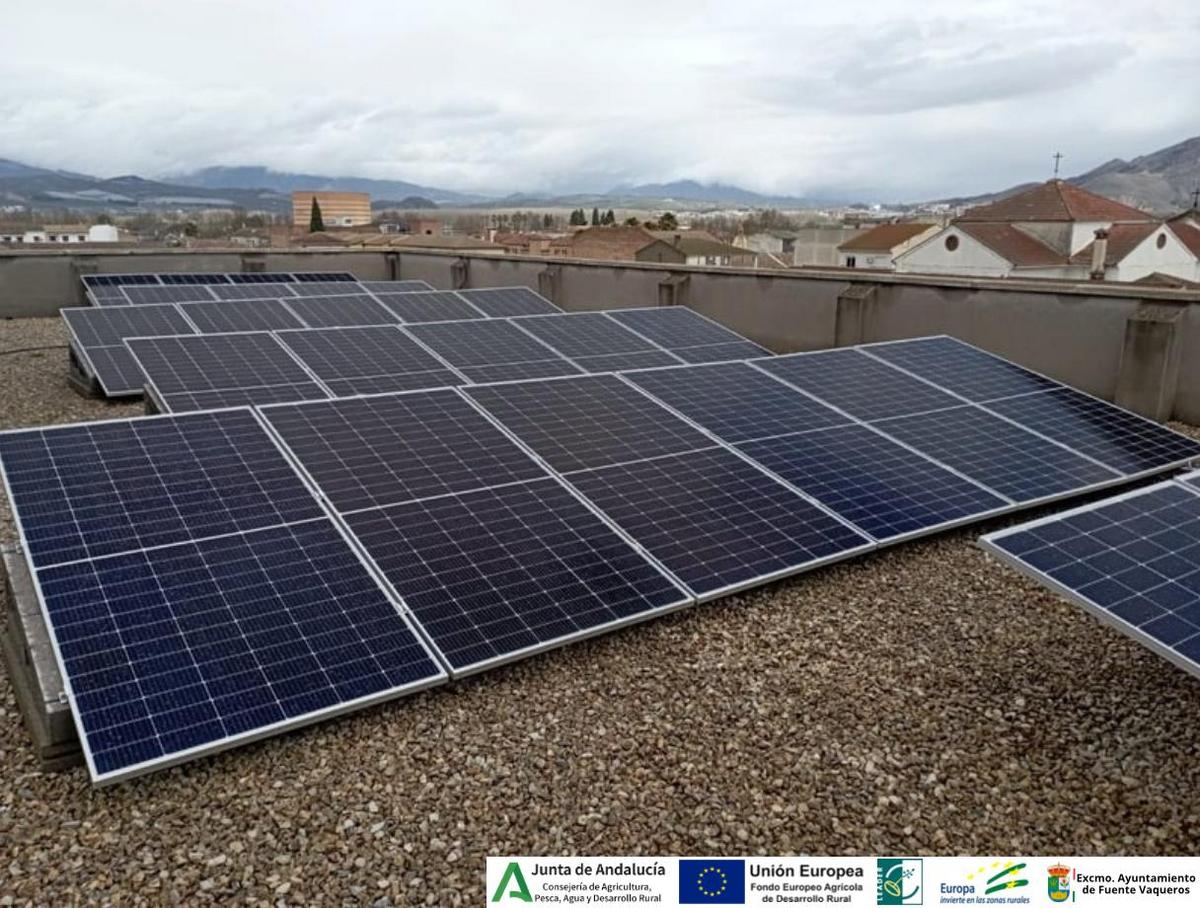 OBRAS | INSTALACION FOTOVOLTAICA DE AUTOCONSUMO EN LOS EDIFICIOS PUBLICOS-Fuente Vaqueros