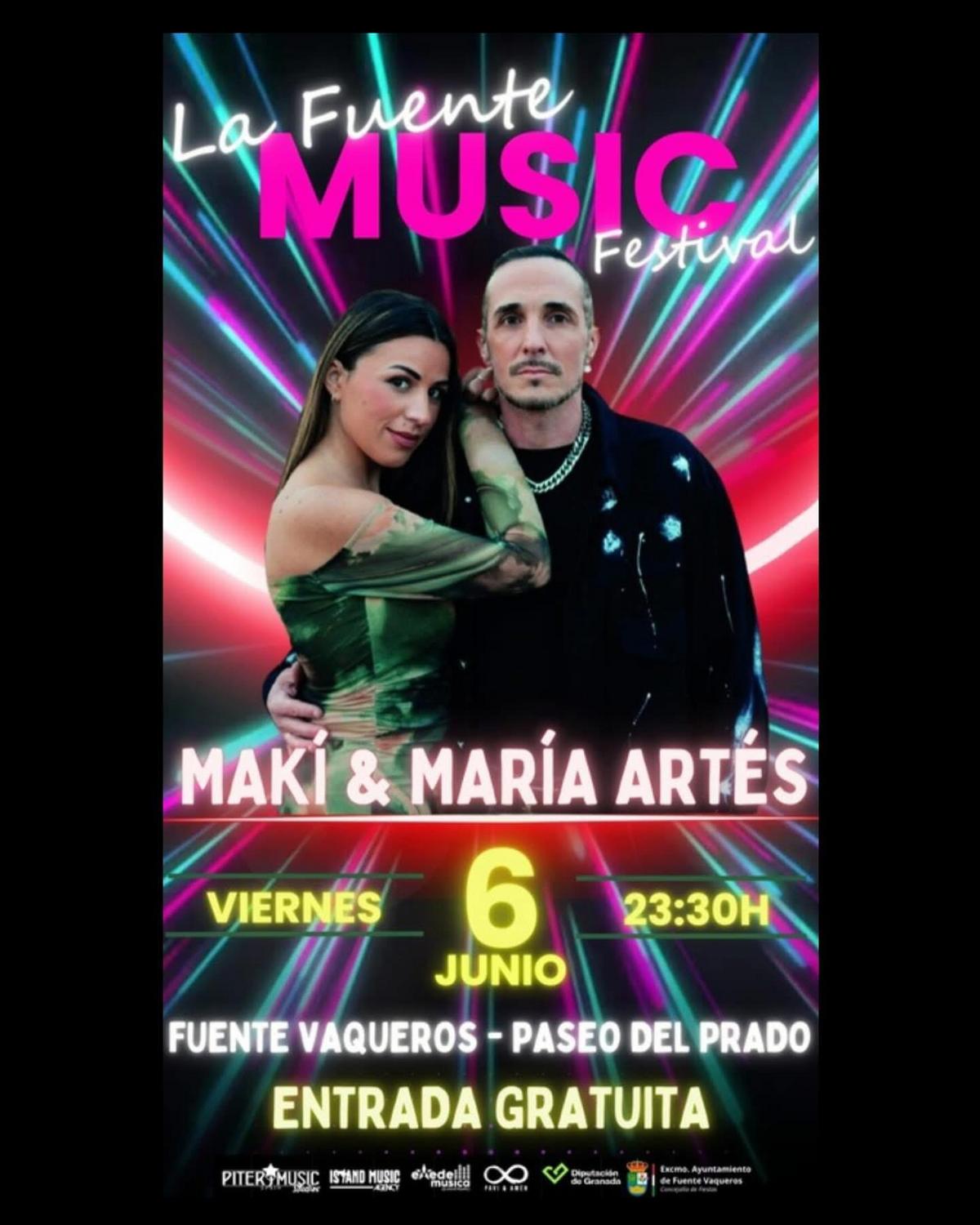 FIESTAS | CONCIERTOS 6 DE JUNIO SEMANA CULTURAL-Fuente Vaqueros