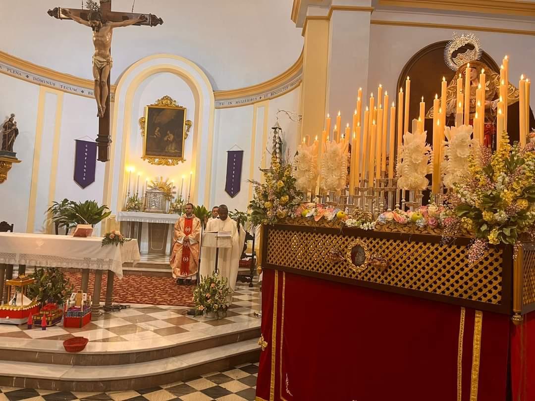 SEMANA SANTA | PROCESIÓN DE LA VIRGEN DE LOS DOLORES 2024-Fuente Vaqueros