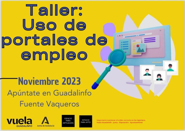 GUADALINFO | TALLERES Y CURSOS BÁSICOS GUADALINFO-Fuente Vaqueros