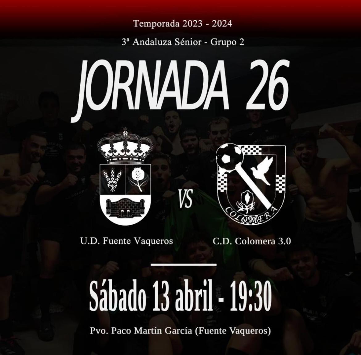 DEPORTES | UD FUENTE VAQUEROS VS CD COLOMERA-Fuente Vaqueros