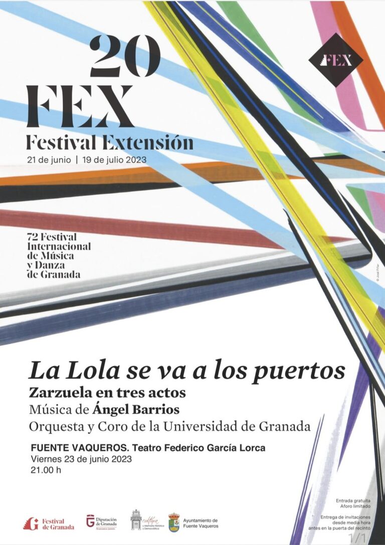CULTURA | ZARZUELA EN EL TEATRO MUNICIPAL FEDERICO GARCÍA LORCA-Fuente Vaqueros