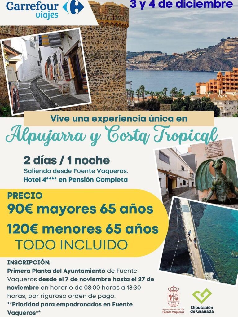 TURISMO | VIAJE A LA ALPUJARRA Y ALMUÑECAR-Fuente Vaqueros