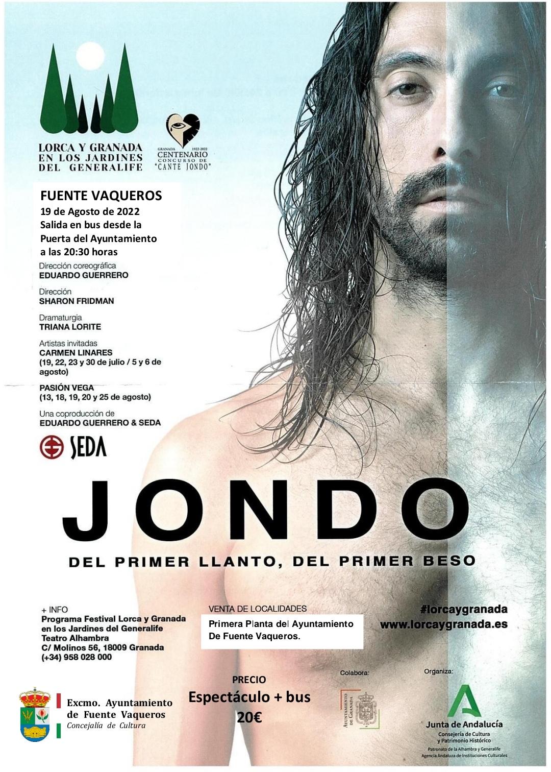 CULTURA | LORCA Y GRANADA EN LOS JARDINES DEL GENERALIFE-Fuente Vaqueros