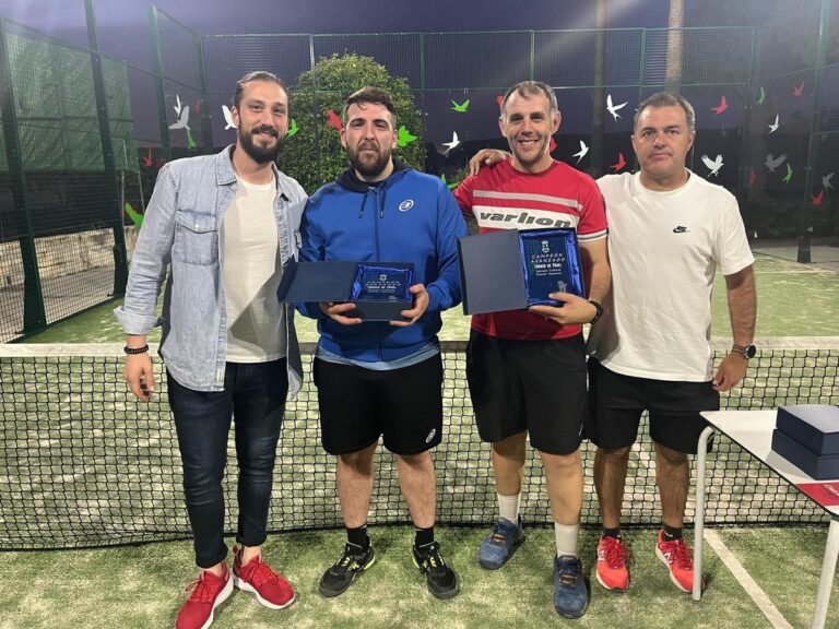 DEPORTES | ENTREGA DE TROFEOS TORNEO PADEL SEMANA CULTURAL 2024 -Fuente Vaqueros