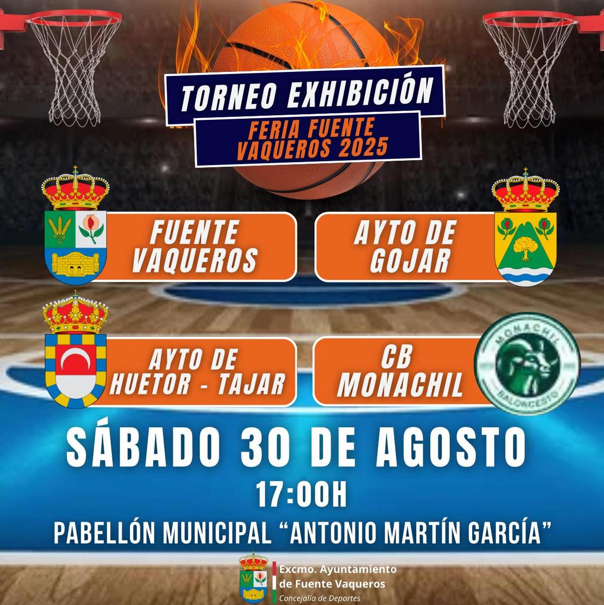 FIESTAS | TORNEO EXHIBICION DE BALONCESTO-Fuente Vaqueros