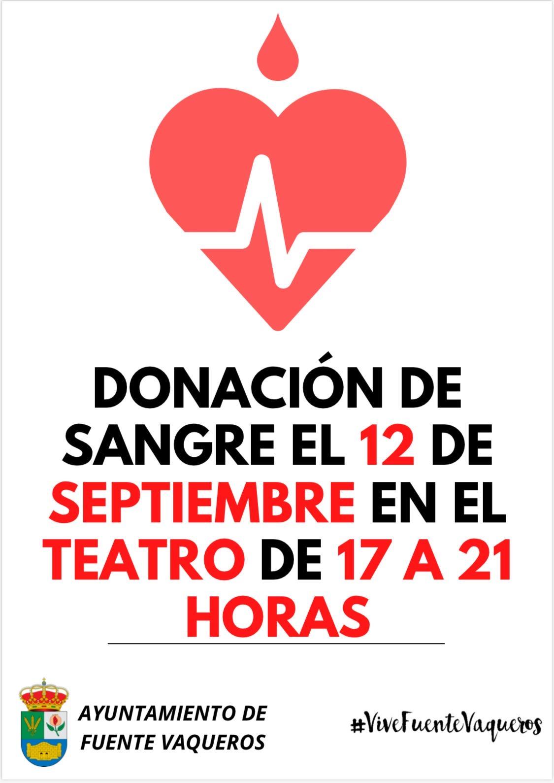 DONACIÓN DE SANGRE-Fuente Vaqueros