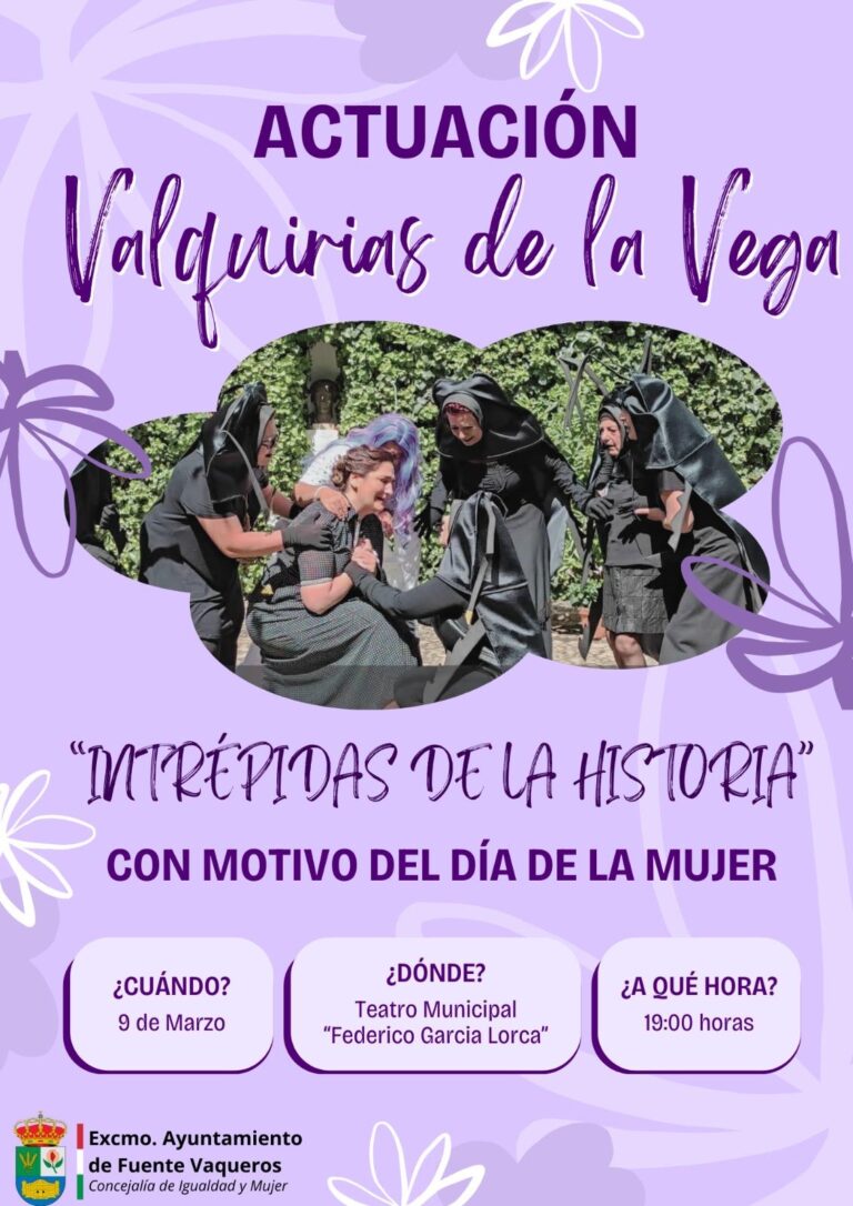 IGUALDAD | ACTUACION VALKIRIAS DE LA VEGA CON MOTIVO DEL DIA DE LA MUJER-Fuente Vaqueros