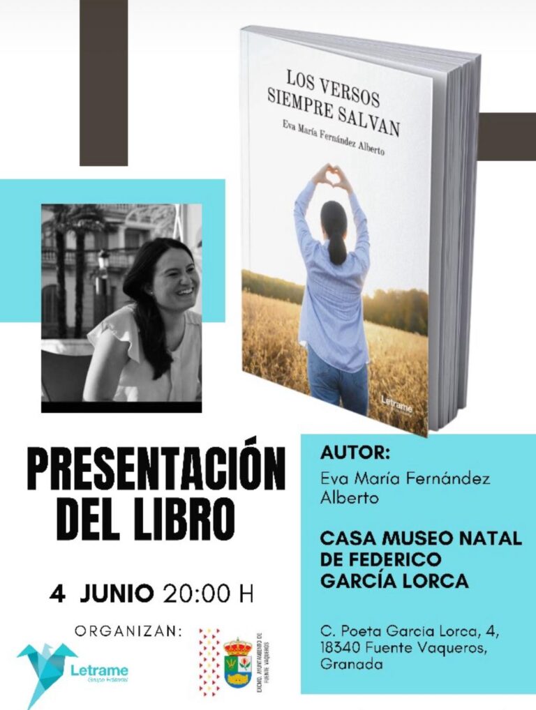 CULTURA | PRESENTACION DEL LIBRO “LOS VERSOS SIEMPRE SALVAN” DE EVA MARIA FERNÁNDEZ ALBERTO-Fuente Vaqueros