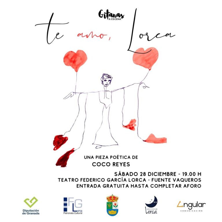 CULTURA | REPRESENTACION DE LA OBRA TE AMO LORCA POR GITANAS A ESCENA-Fuente Vaqueros