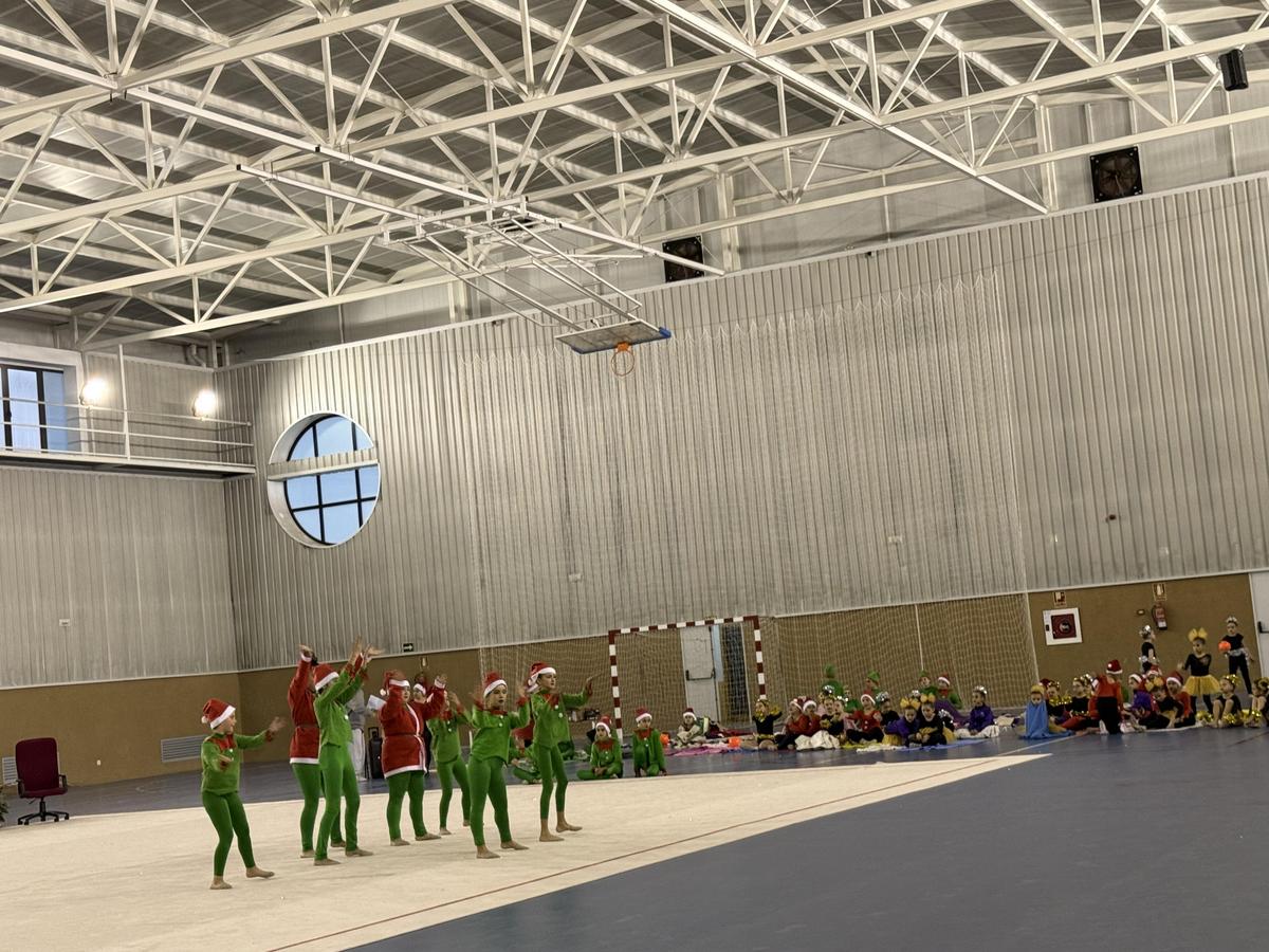 DEPORTES | EXHIBICION DE NAVIDAD GIMNASIA RITMICA FUENTE VAQUEROS-Fuente Vaqueros