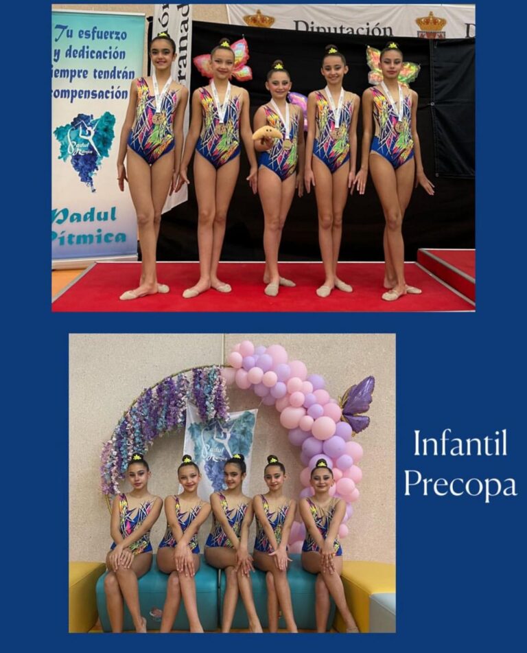 DEPORTES | PODIO PARA LAS ALUMNAS DEL CLUB DE GIMNASIA RITMICA DE FUENTE VAQUERO EN PADUL-Fuente Vaqueros