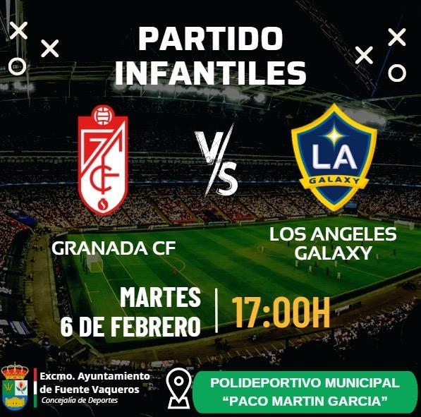 DEPORTES | ENCUENTRO INFANTILES GRANADA CF VS LOS ANGELES GALAXY-Fuente Vaqueros