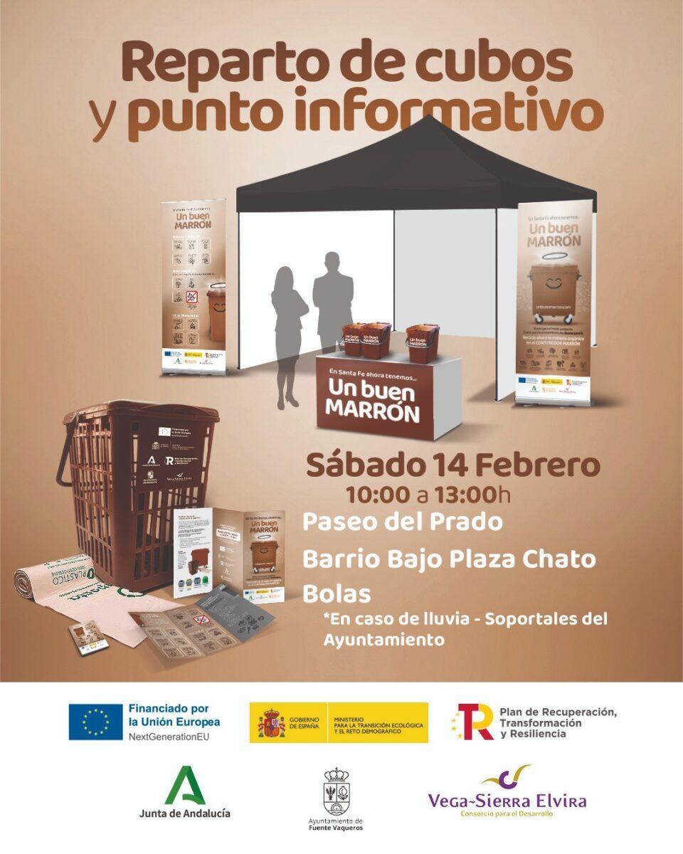 MEDIO AMBIENTE | REPARTO DE CUBOS MARRONES-Fuente Vaqueros