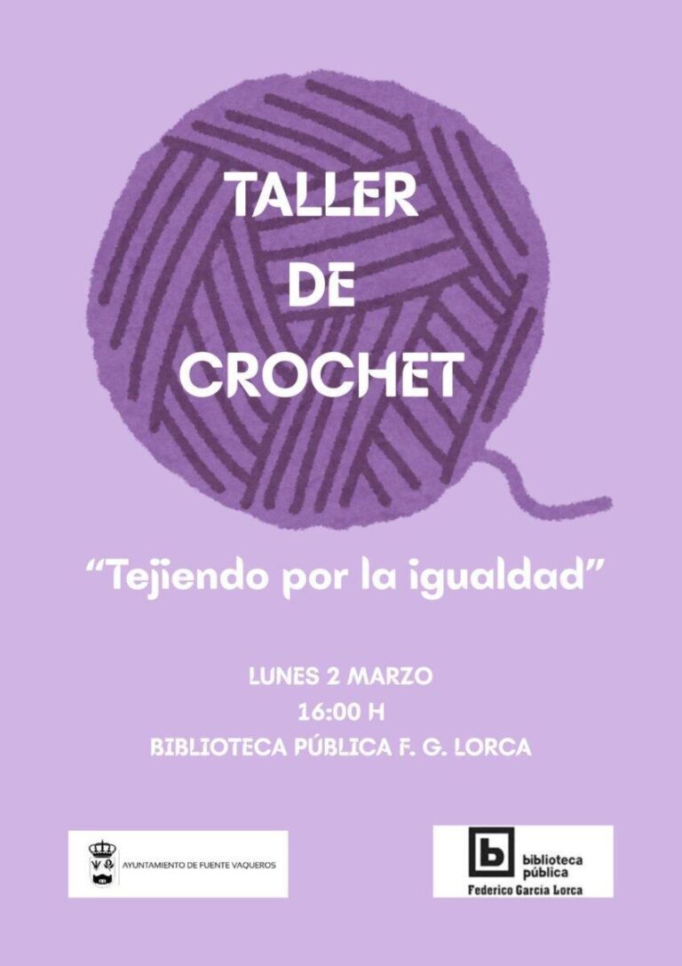 MUJER | TALLER DE CROCHET-Fuente Vaqueros