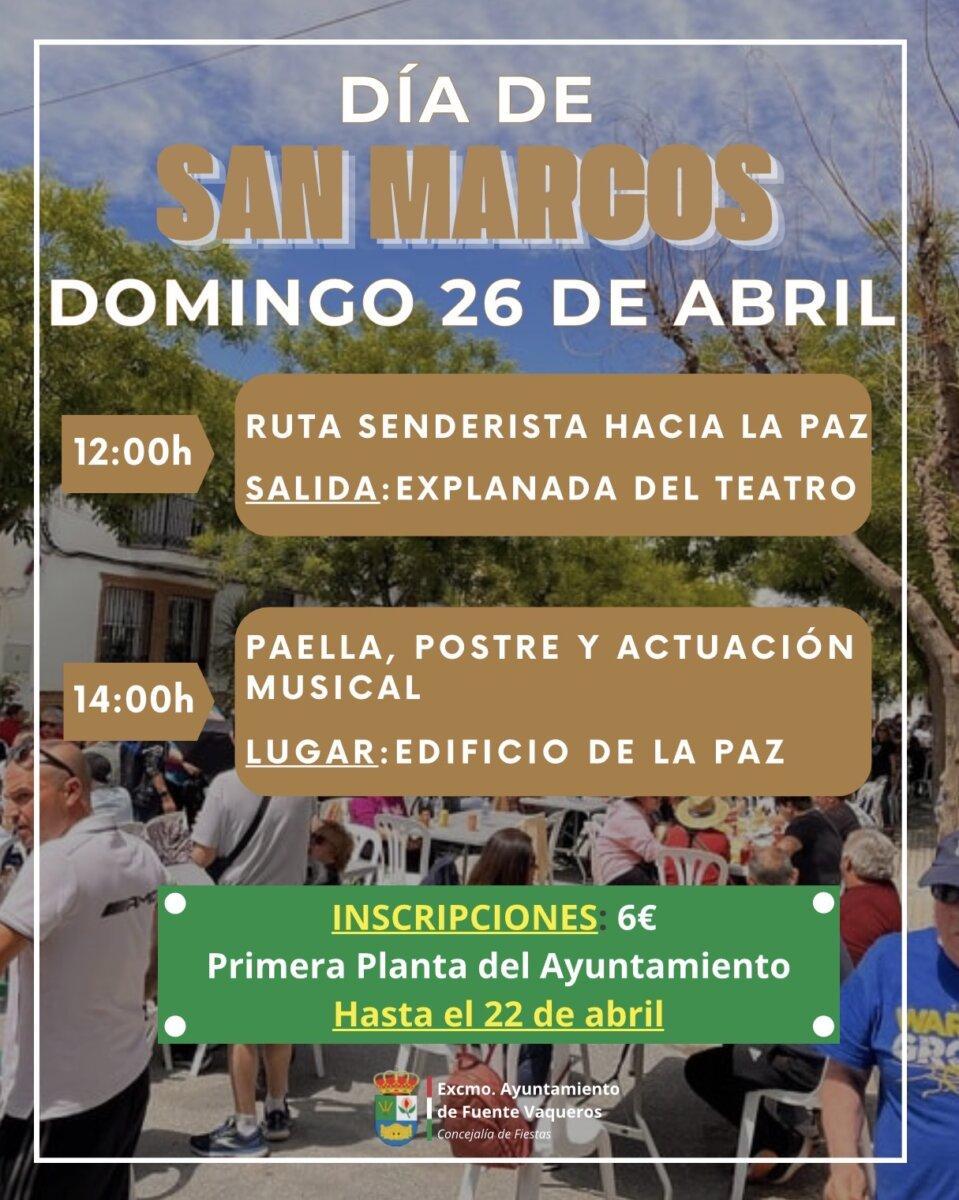 FIESTAS | SAN MARCOS EN FUENTE VAQUEROS-Fuente Vaqueros