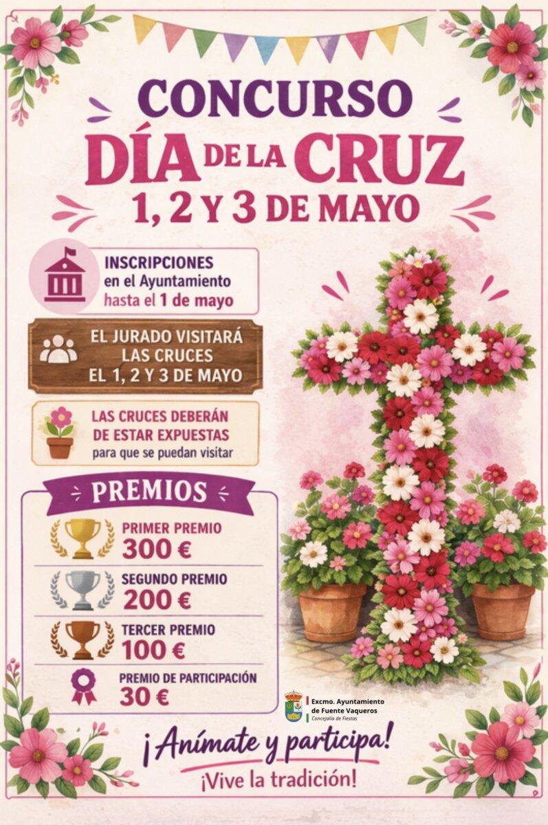 FIESTAS | CONCURSO DE CRUCES FUENTE VAQUEROS 2026-Fuente Vaqueros