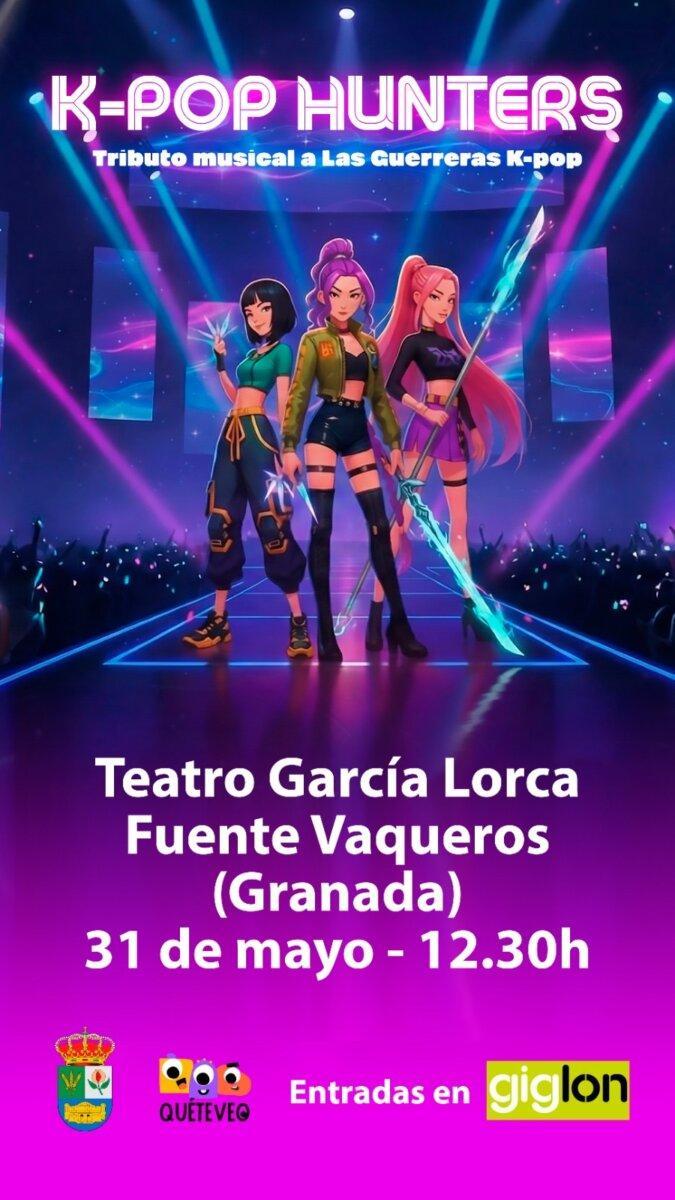 GUERRERAS KPOP EN FUENTE VAQUEROS 31 DE MAYO-Fuente Vaqueros