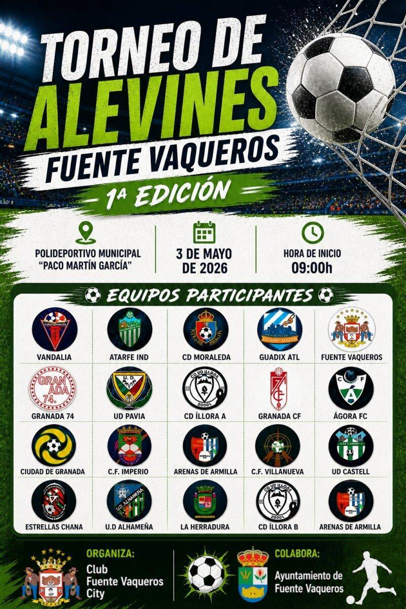 DEPORTES | TORNEO DE ALEVINES FÚTBOL 3 DE MAYO-Fuente Vaqueros