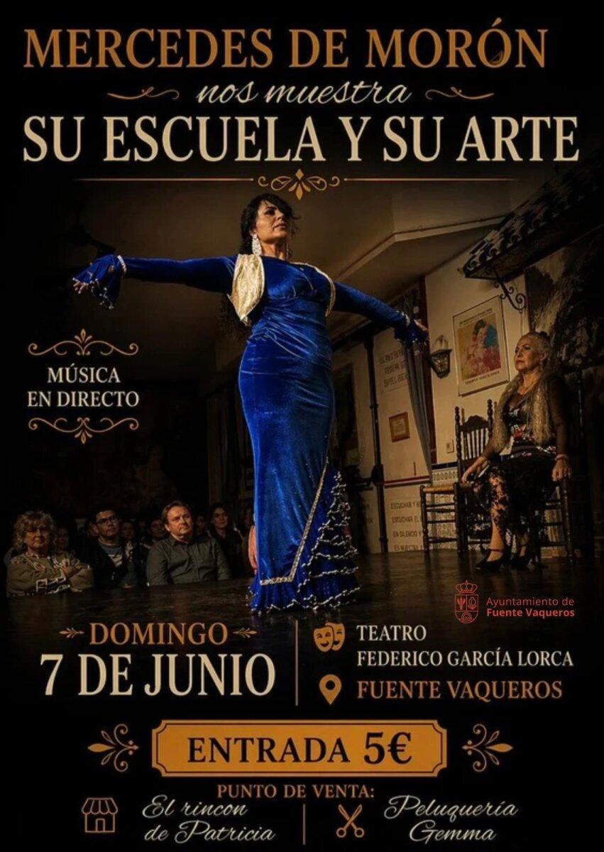 CULTURA | ESPECTACULO FLAMENCO POR MERCEDES DE MORON Y SU ESCUELA-Fuente Vaqueros