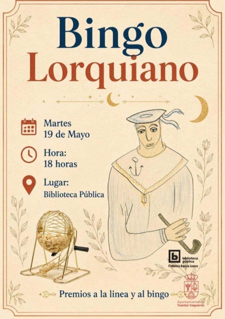 CULTURA | BINGO LORQUIANO EN LA BIBLIOTECA-Fuente Vaqueros