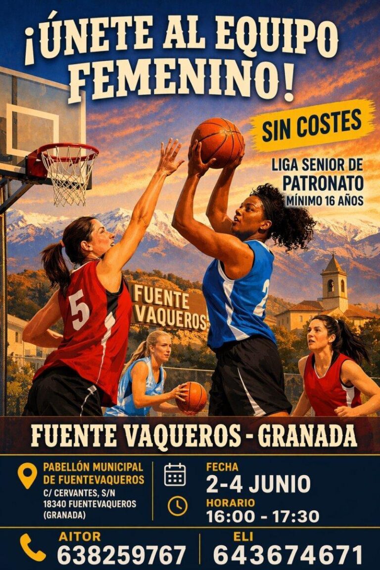 DEPORTES | EQUIPO FEMENINO BALONCESTO-Fuente Vaqueros
