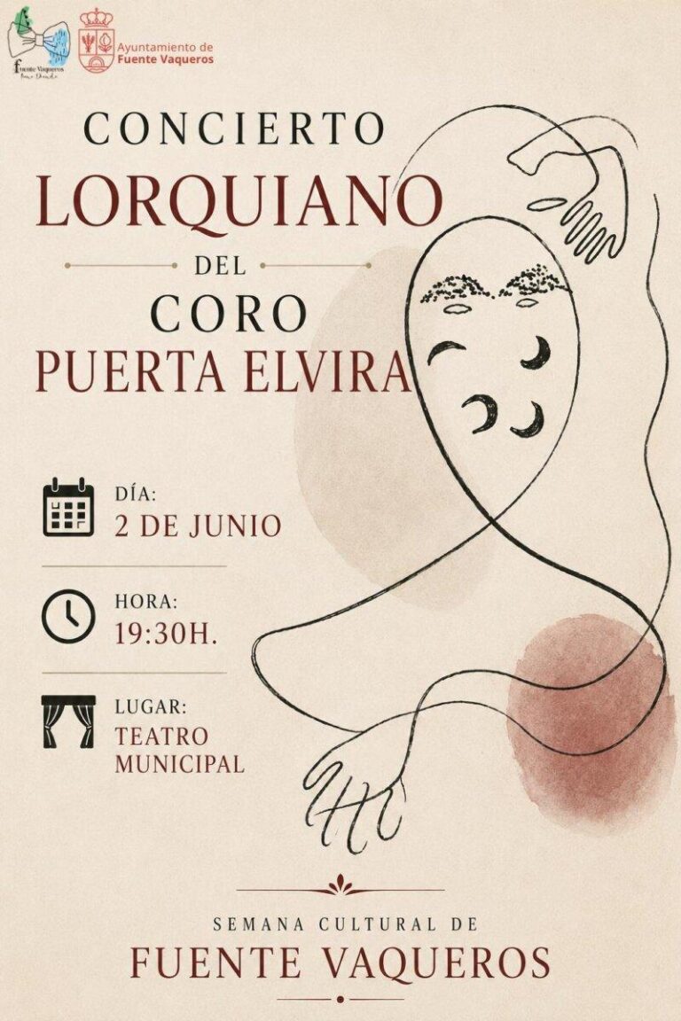 CULTURA | CONCIERTO LORQUIANO CORO PUERTA ELVIRA-Fuente Vaqueros