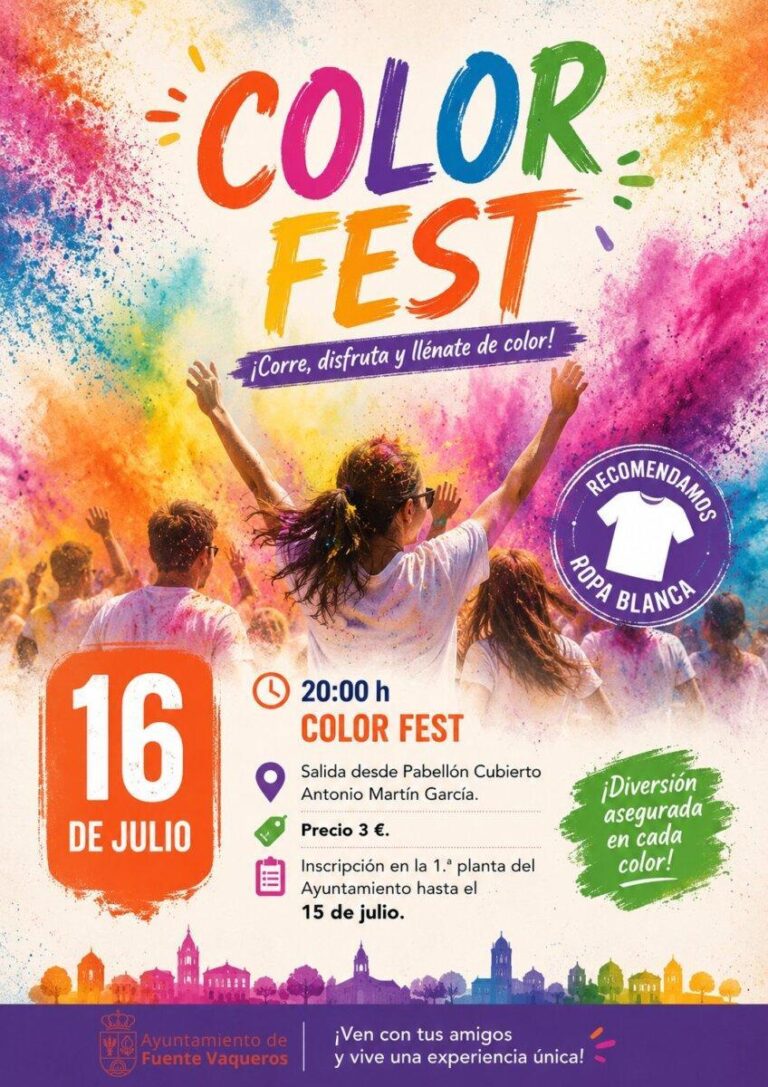 FIESTAS | COLOR FEST FUENTE VAQUEROS 2026-Fuente Vaqueros