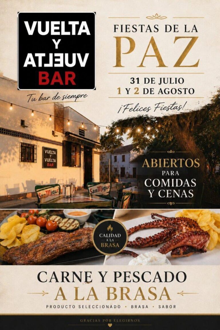 FIESTAS | VUELTA Y VUELTA NOS ESPERA EN LAS FIESTAS DE LA PAZ-Fuente Vaqueros