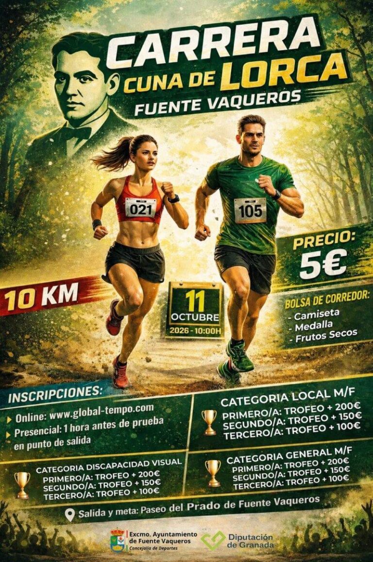 DEPORTES | IX EDICIÓN CARRERA CUNA DE LORCA-Fuente Vaqueros