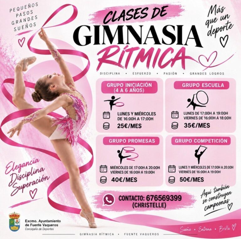 DEPORTES | CLASES DE GIMNASIA RÍTMICA-Fuente Vaqueros