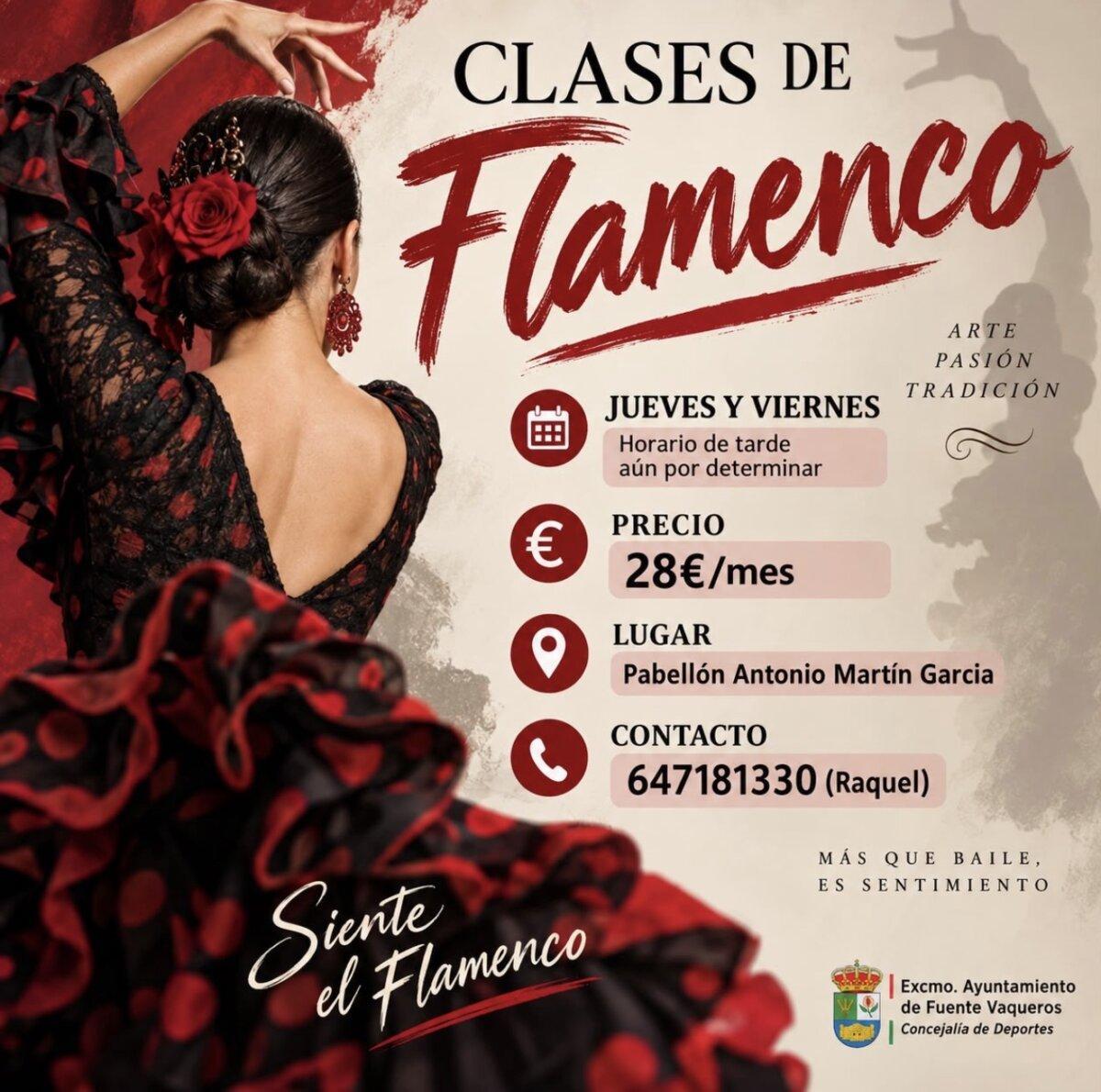 DEPORTES | CLASES DE FLAMENCO-Fuente Vaqueros