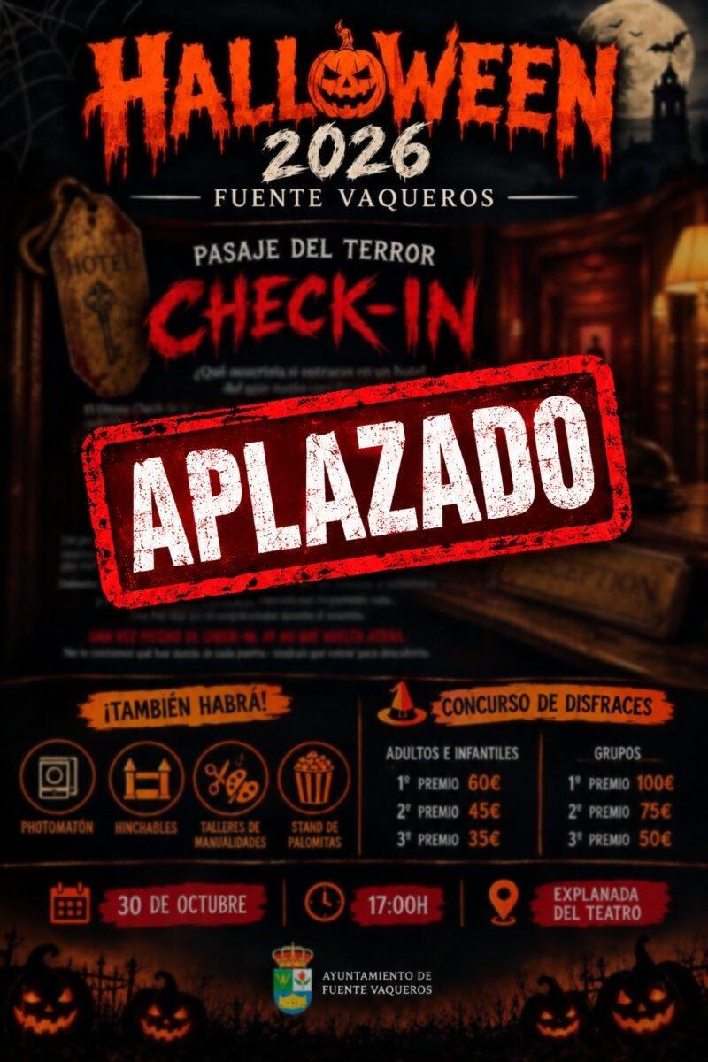 FIESTAS | APLAZAMIENTO DE LA FESTIVIDAD DE HALLOWEEN-Fuente Vaqueros