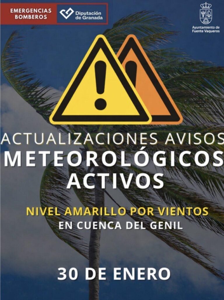 AVISO | ACTUALIZACIÓN DE ALERTAS-Fuente Vaqueros