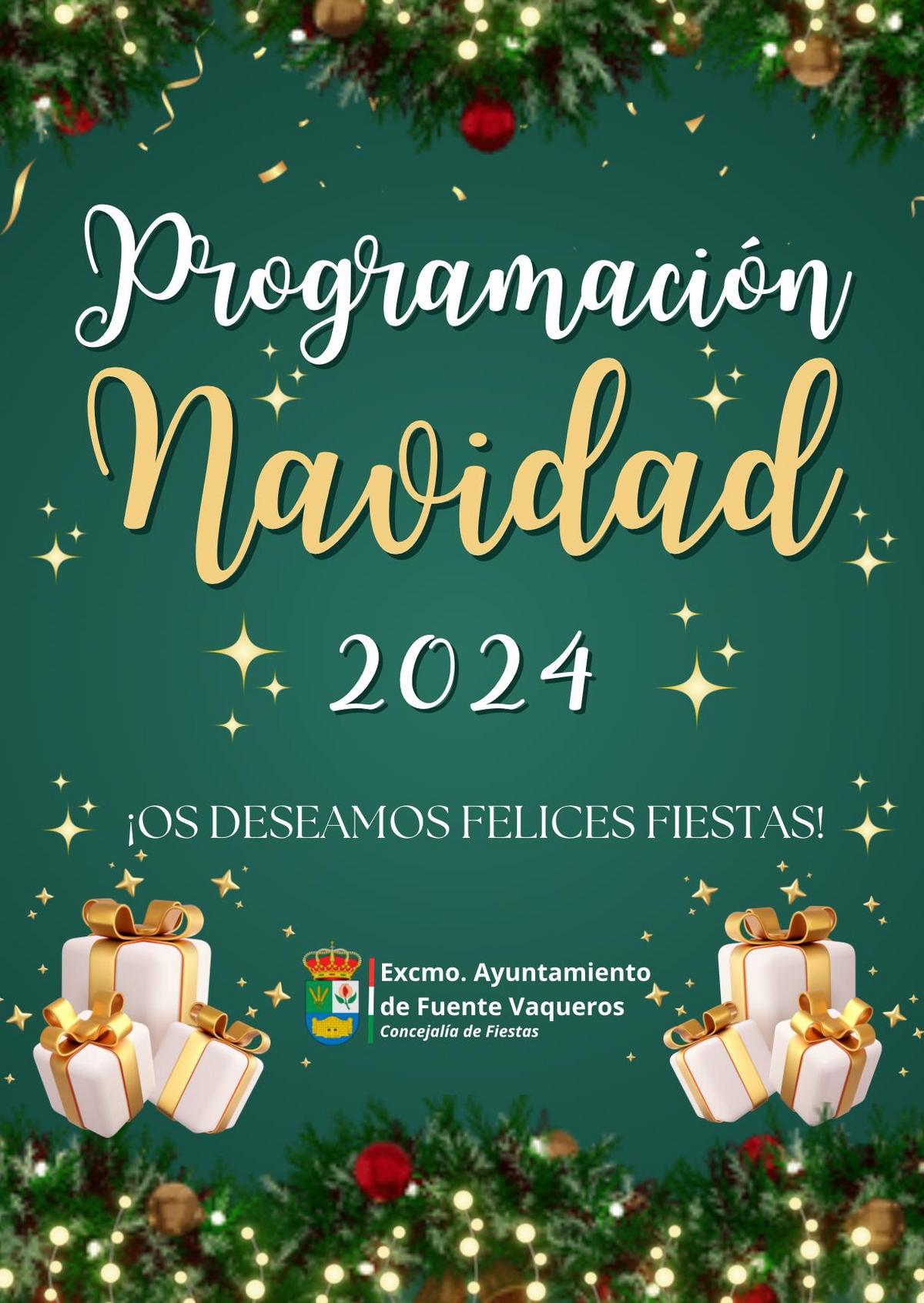 FIESTAS | PROGRAMACIÓN DE NAVIDAD FUENTE VAQUEROS 2024/2025-Fuente Vaqueros