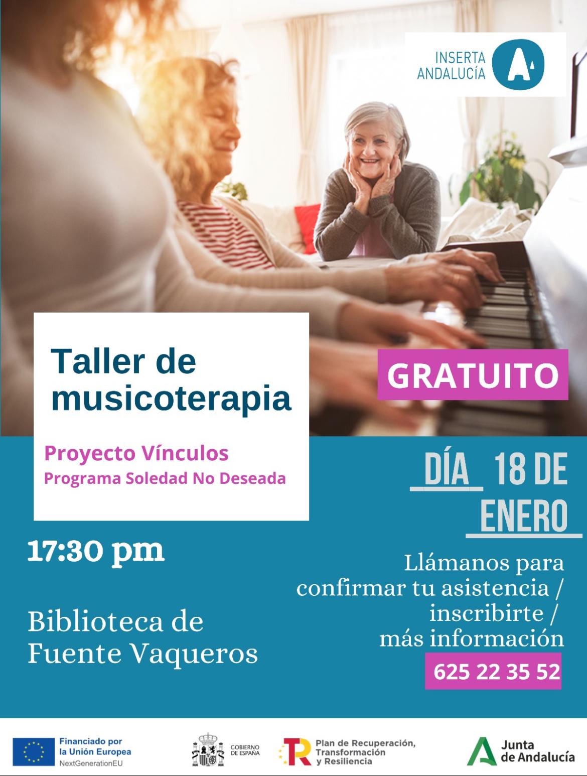 BIBLIOTECA | TALLER DE MUSICOTERAPIA-Fuente Vaqueros