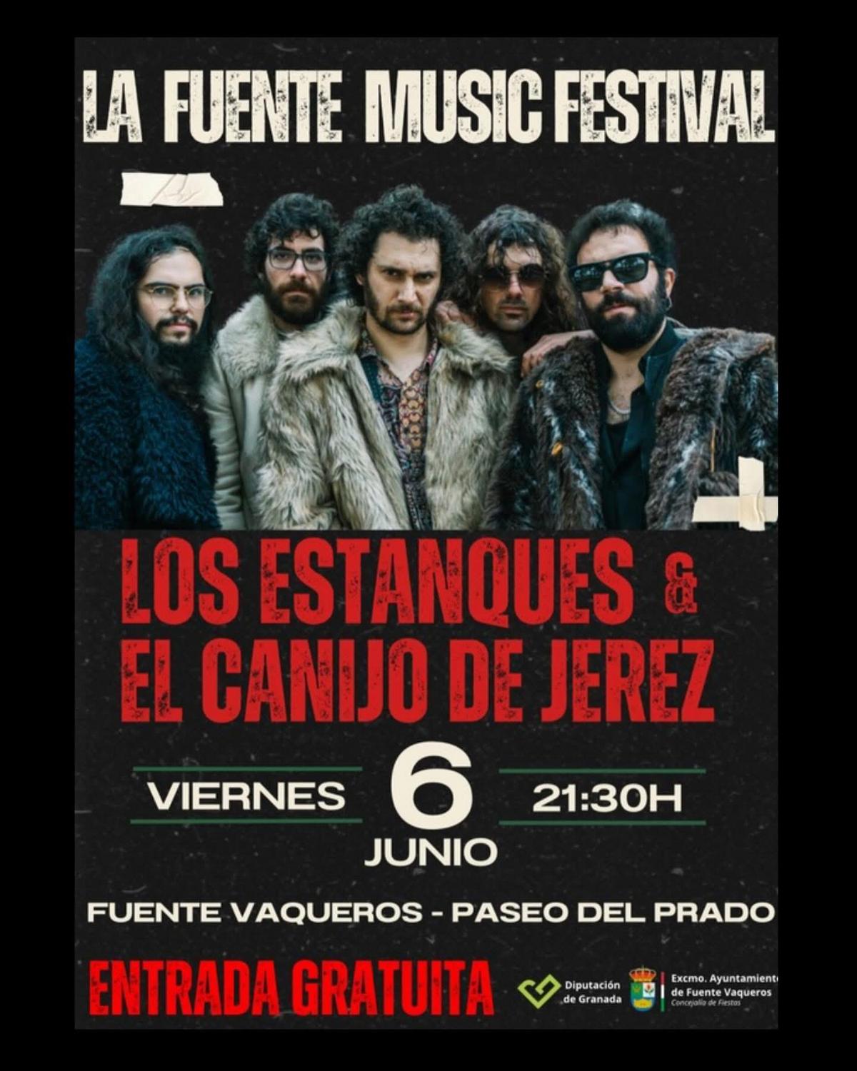 FIESTAS | CONCIERTOS 6 DE JUNIO SEMANA CULTURAL -Fuente Vaqueros