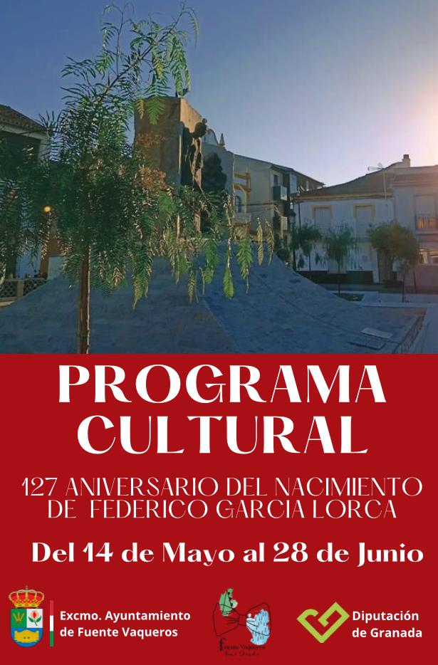 CULTURA | PROGRAMA CULTURAL FUENTE VAQUEROS 2025-Fuente Vaqueros