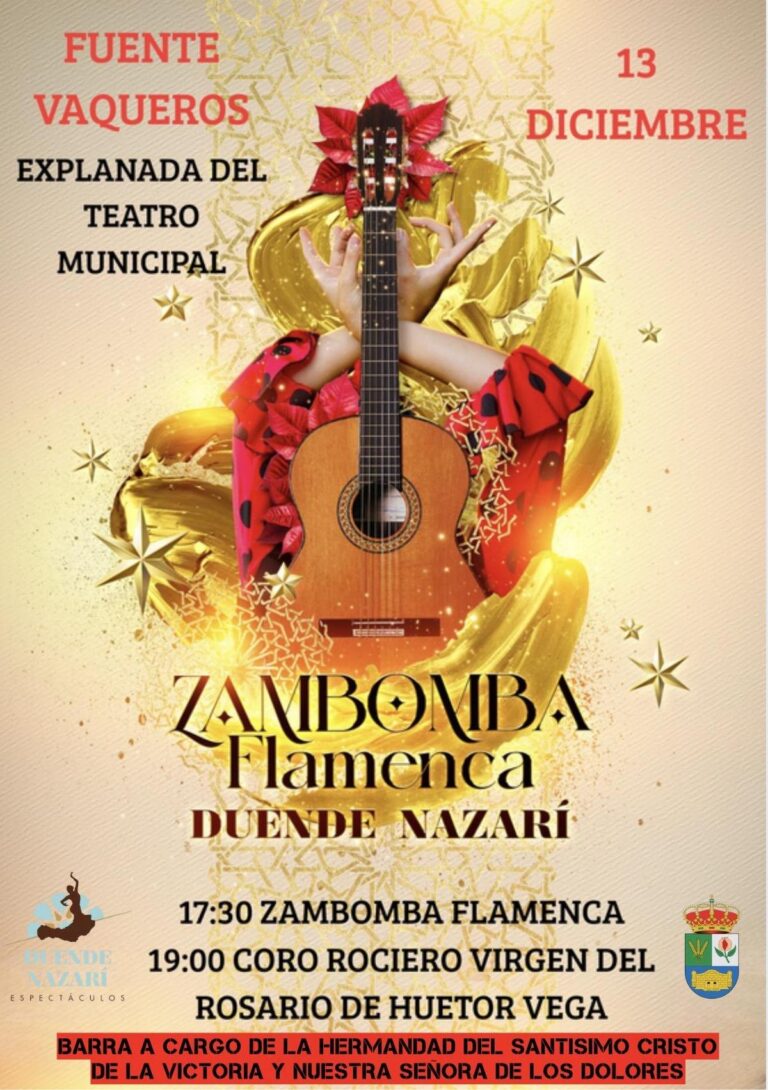 FIESTAS | ZAMBOMBA NAVIDEÑA EN FUENTE VAQUEROS-Fuente Vaqueros
