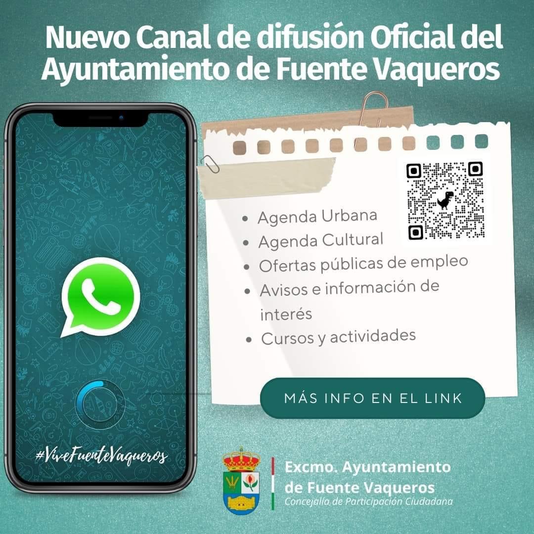 ACTUALIDAD | CANAL DE DIFUSIÓN OFICIAL DEL AYUNTAMIENTO DE FUENTE VAQUEROS-Fuente Vaqueros