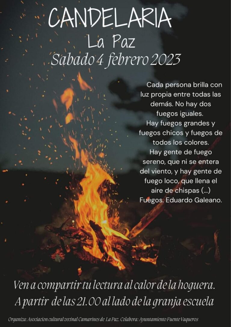 ANEJOS | EL ANEJO DE LA PAZ CELEBRA ESTA NOCHE SU TRADICIONAL DÍA DE LA CANDELARIA -Fuente Vaqueros