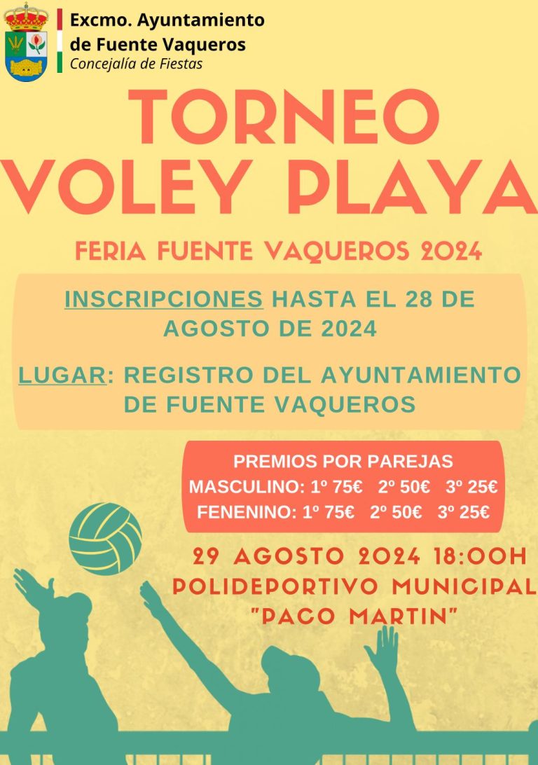 FIESTAS | TORNEO DE VOLEY PLAYA FERIA FUENTE VAQUEROS 2024-Fuente Vaqueros