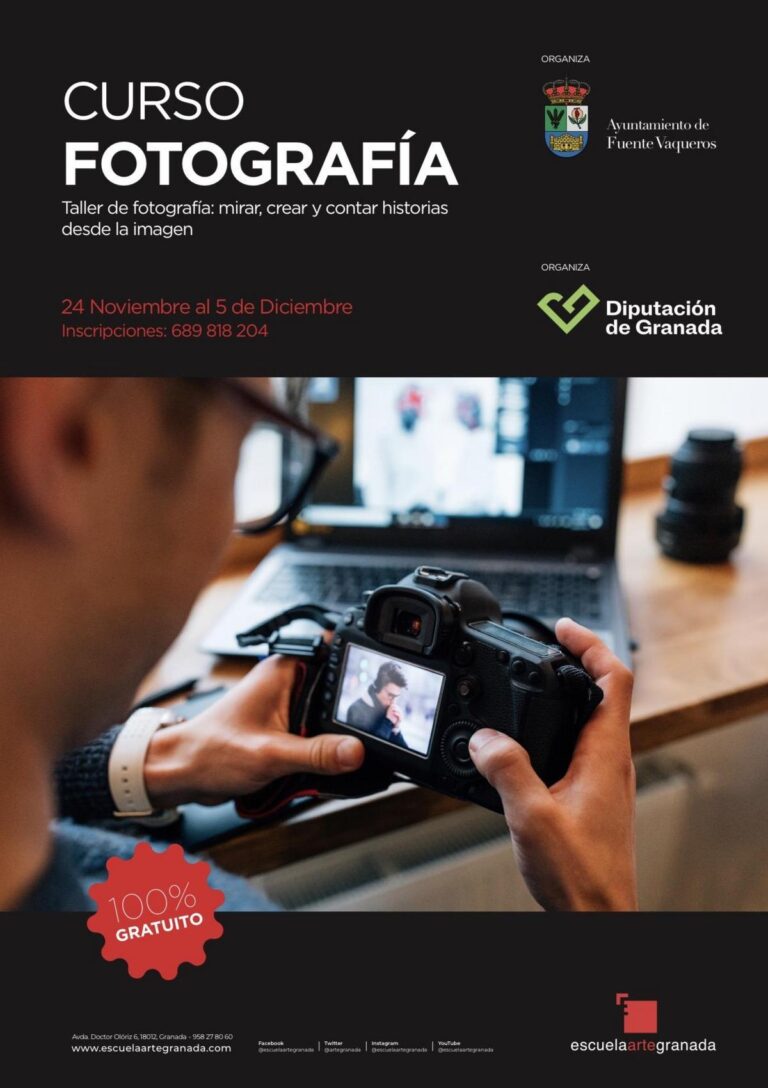 CURSO DE FOTOGRAFIA EN FUENTE VAQUEROS-Fuente Vaqueros