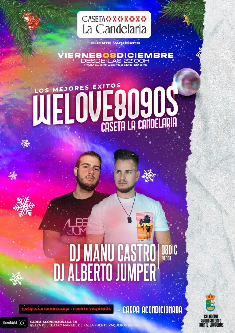 NAVIDAD | LOS MEJORES EXITOS WELOVE8090S-Fuente Vaqueros