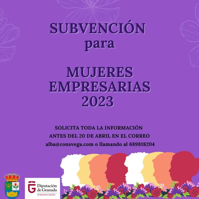 SUBVENCIONES | ABIERTO EL PLAZO DE SOLICITUD DE SUBVENCIONES PARA MUJERES EMPRESARIAS 2023-Fuente Vaqueros