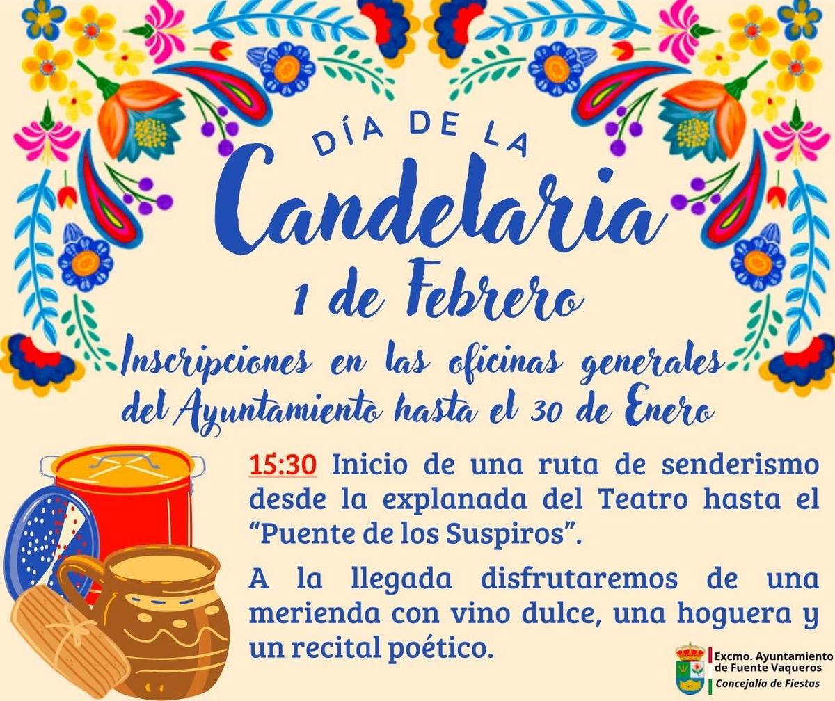 FIESTAS | DIA DE LA CANDELARIA 1 DE FEBRERO-Fuente Vaqueros