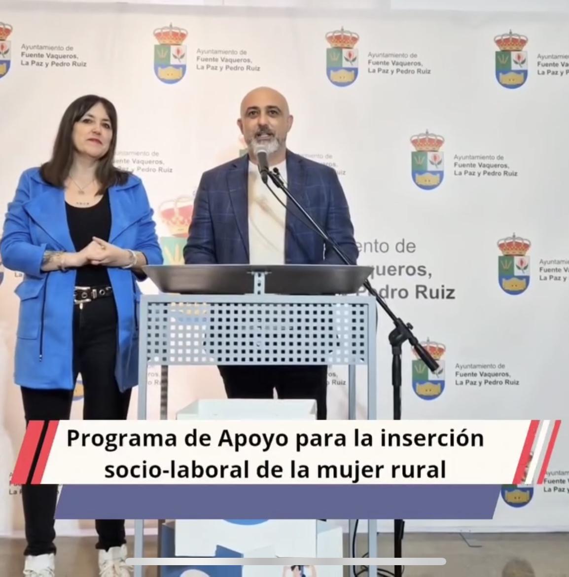 EMPLEO | PROGRAMA DE APOYO A LA MUJER EN EL AMBITO RURAL Y URBANO.-Fuente Vaqueros