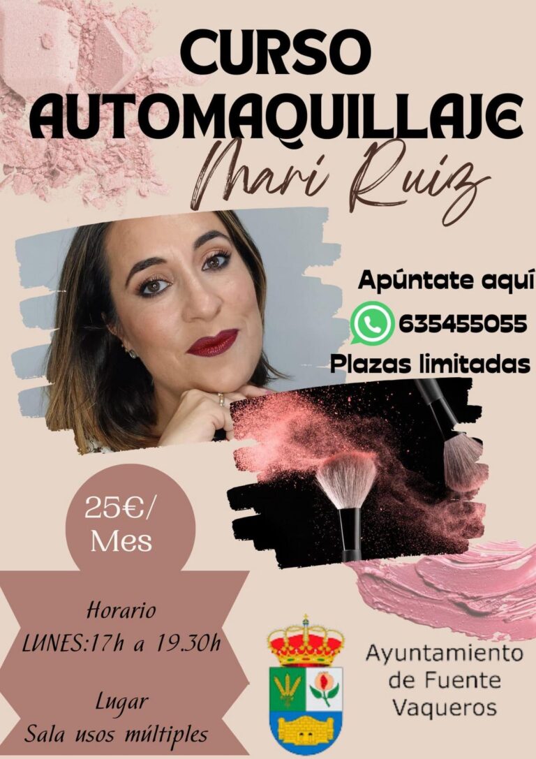CURSO DE AUTOMAQUILLAJE MARI RUIZ-Fuente Vaqueros